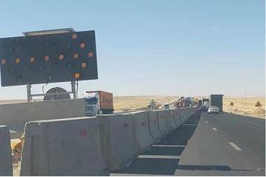 تفاصيل جديدة حول حادث الطريق الصحراوي اليوم