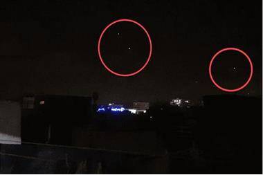 شهود عيان : سقوط جسم غريب في الاغوار الشمالية