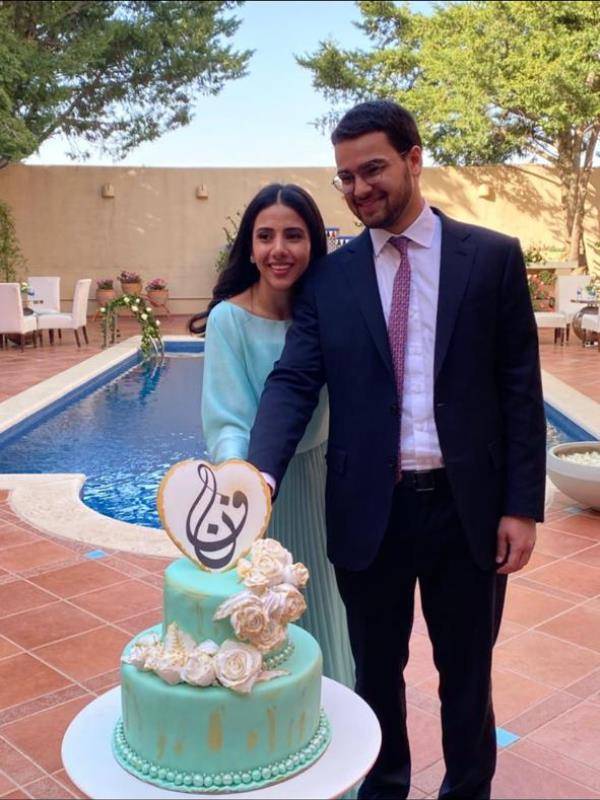 عقد قران الامير نايف بن عاصم على الشريفه فرح بنت ناصر (صور)