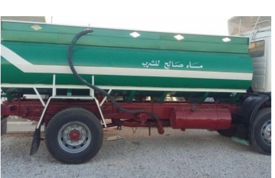 وزارة المياه والري : السماح لصهاريج المياه الخاصة بالتنقل في اوقات الحظر الجزئي والشامل