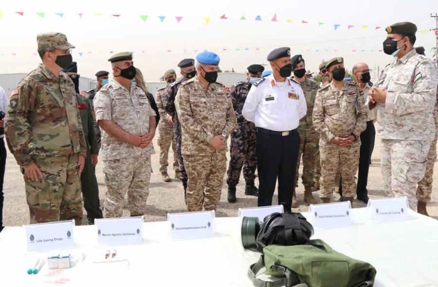 القوات المسلحة تحتفل باستلام أجهزة ومعدات من الوكالة الأمريكية....