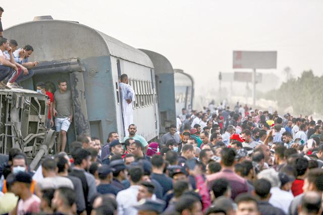 Egypt sacks rail authority chief after string of deadly accidents