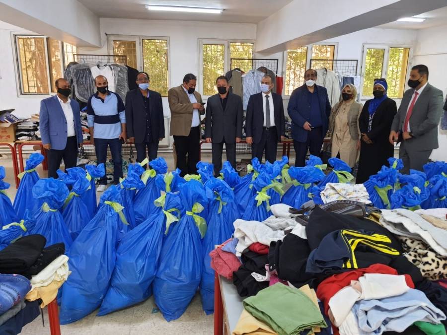 البحوث الزراعية و بلقاء الخير ينفذان يوم  تطوعي في عين الباشا