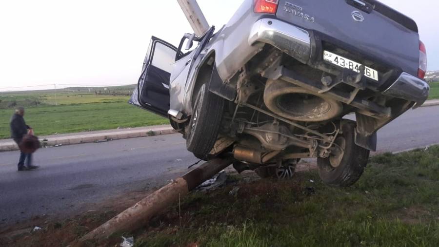 وفاة و 5 إصابات بحادث مروع في الكرك