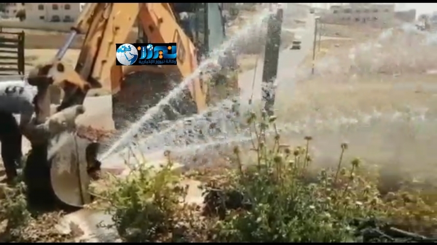 ضبط اعتداءات كبيرة على خط مياه ناقل في جنوب عمان و سرقة 950 ألف متر مكعب