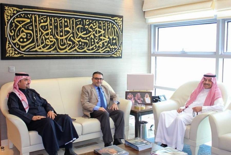 السديري يلتقي نائب عميد شؤون الطلاب لجامعة العقبة الأردنية للتكنولوجيا