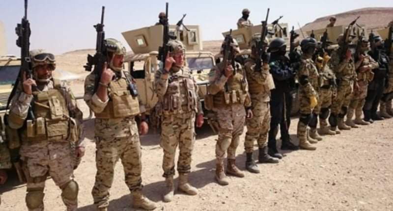 إن الشعار الذي على جباهكم مكتوب عليه الجيش العربي