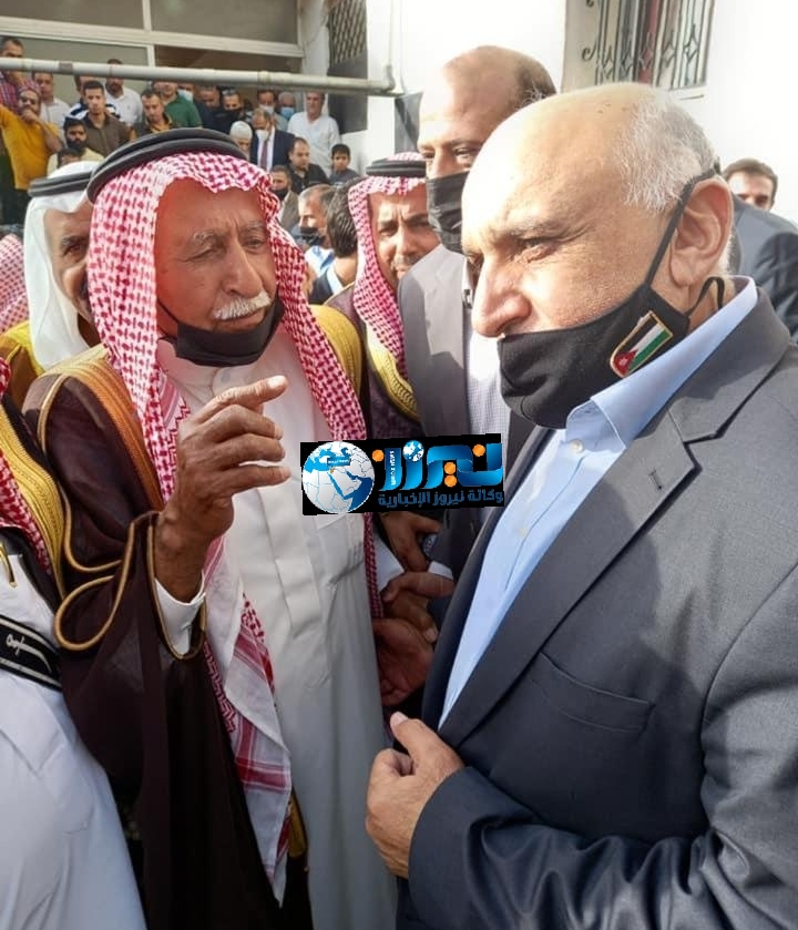 الفايز يتراس جاهة عشائرية للإصلاح  بين الربيحات  والسبعاوية.