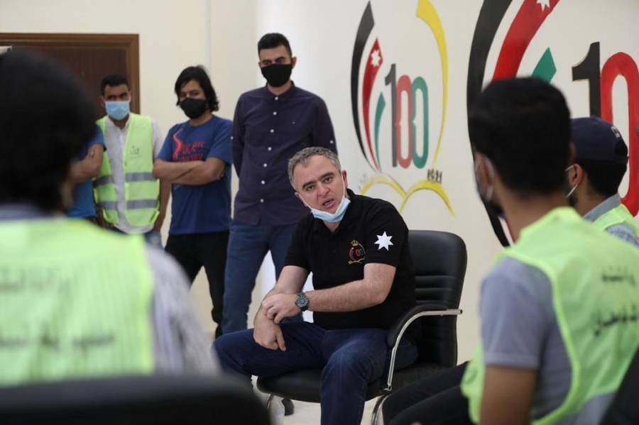 وزير الشباب في زيارة ميدانية لمحافظتي الطفيلة ومعان... صور