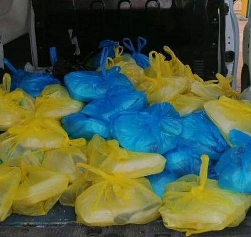 شرطة العقبة تقيم افطارا لعمال الوطن