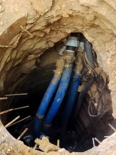 ضبط بئر مخالفة في منطقة وادي السير