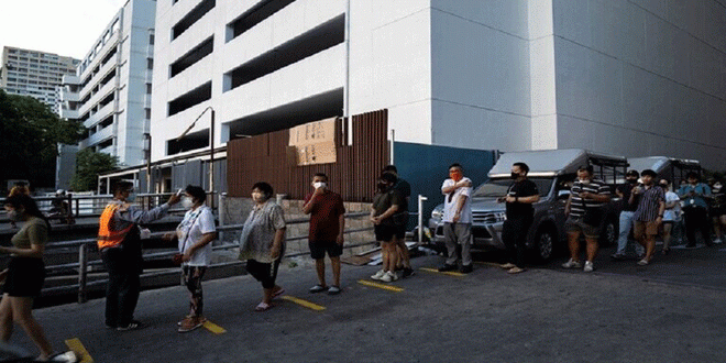 تايلاند تسجل 1911 إصابة جديدة و18 وفاة بفيروس كورونا