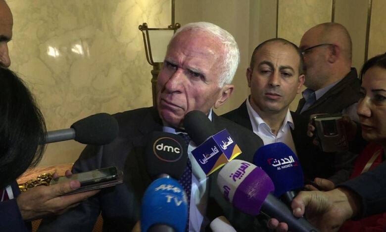 الأحمد: فلسطين والأردن وحيدان في المواجهة الحقيقية والجدية مع الاحتلال الإسرائيلي