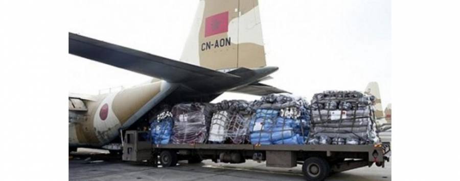 الأردن يسير جسر إغاثي جوي إلى فلسطين