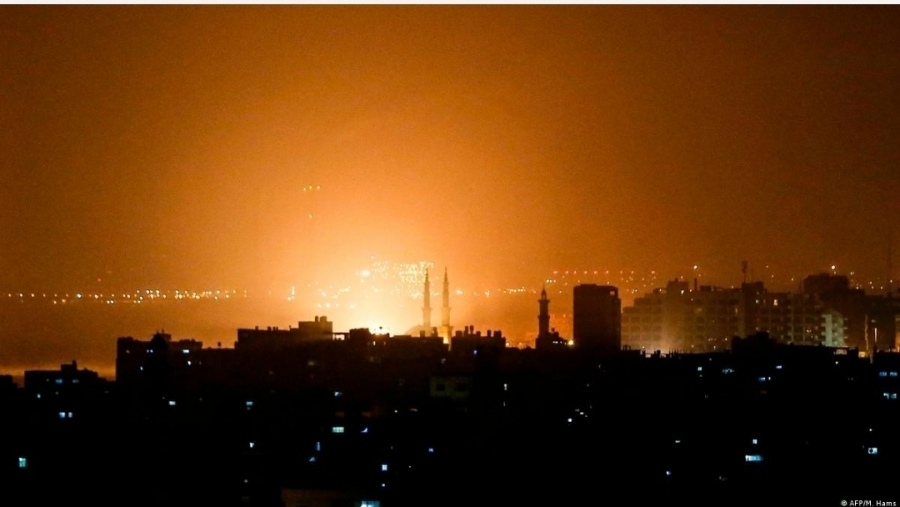 استشهاد سيدة وإصابة آخرين بقصف الاحتلال لخانيونس