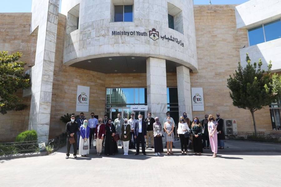 وزير الشباب يلتقي ضباط إرتباط مبادرة شباب إلك وفيد