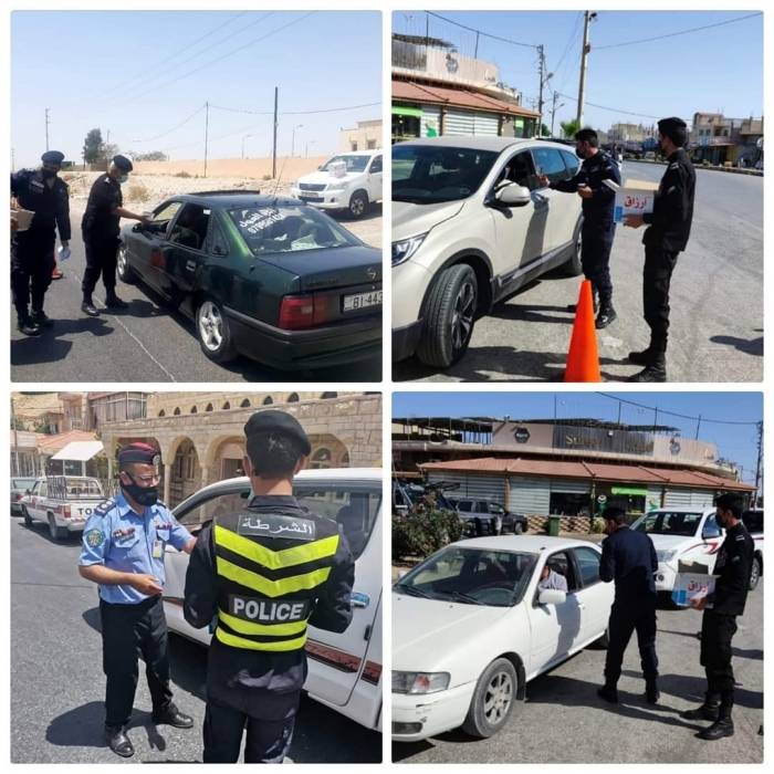 الشرطة المجتمعية في اقليم الجنوب توزع عبوات المياه الباردة