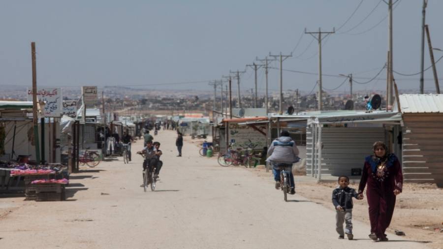 2.1 نسبة خطة استجابة الأردن للأزمة السورية للعام الحالي