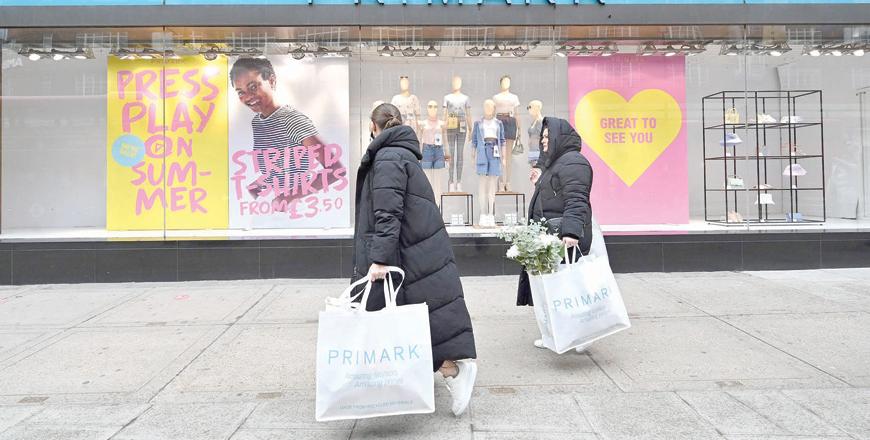 UK sales surge in April as stores reopen