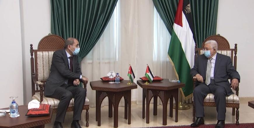 FM conveys King’s message to Abbas