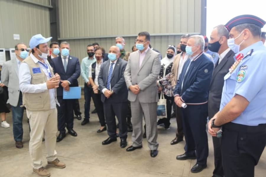 الحنيفات يوجه صرخه للضمير الدولي خلال اختتام اعمال مشروع سبل العيش في محافظة المفرق