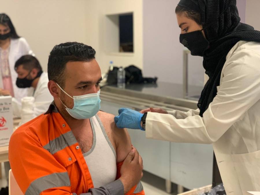 العطارات: حملة اعطاء لقاح كوفيد19 للتحصين ضد كورونا المستجد