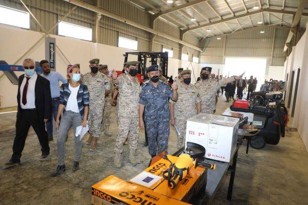 القوات المسلحة تفتتح مشروع الإسناد اللوجستي بتكلفة ٦ مليون يورو