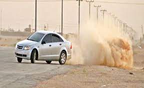 ضبط سائق مركبة يمارس التفحيط في مرج الحمام