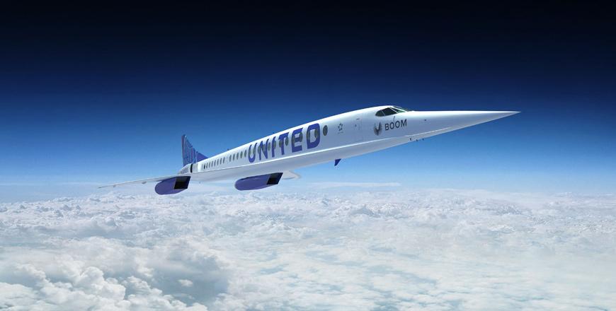 United Airlines unveils plan to revive supersonic jet travel