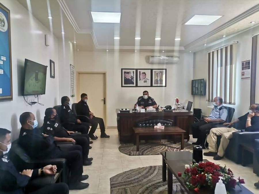 قيادة امن إقليم الجنوب تستعرض الإنجازات الوطنية بالتزامن مع ذكرى عيد الجلوس الملكي الـ 22