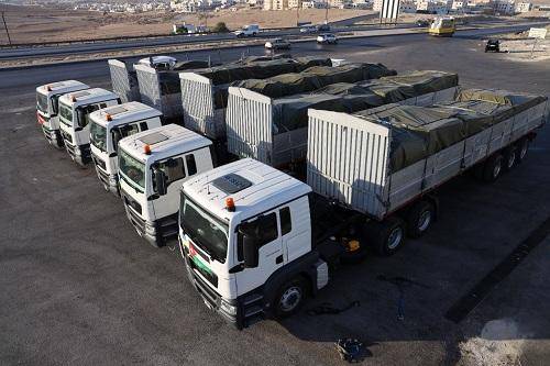 الخيرية الهاشمية تسير قافلة مساعدات إلى غزة