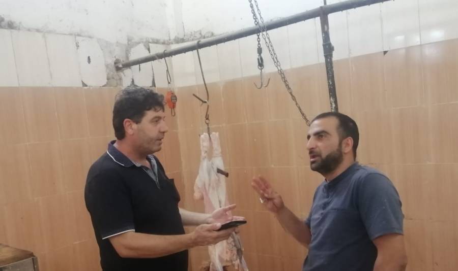 ركود واغلاق محلات لبيع اللحوم الحمراء في محافظة اربد