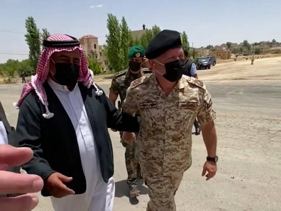 بالفيديو .. الملك يزور خشافية الشوابكة