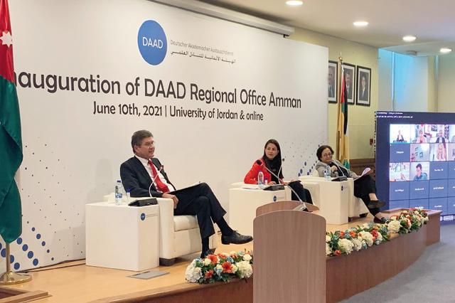 DAAD Regional Office opened in Amman to serve regional academic exchange with Germany