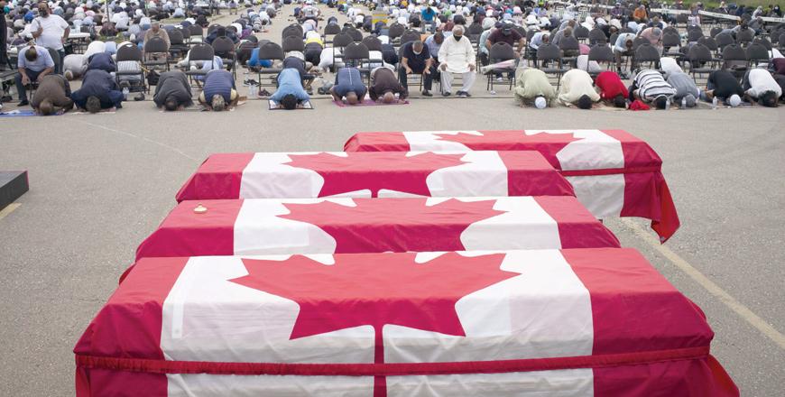 Canada pays final homage to family killed in truck attack