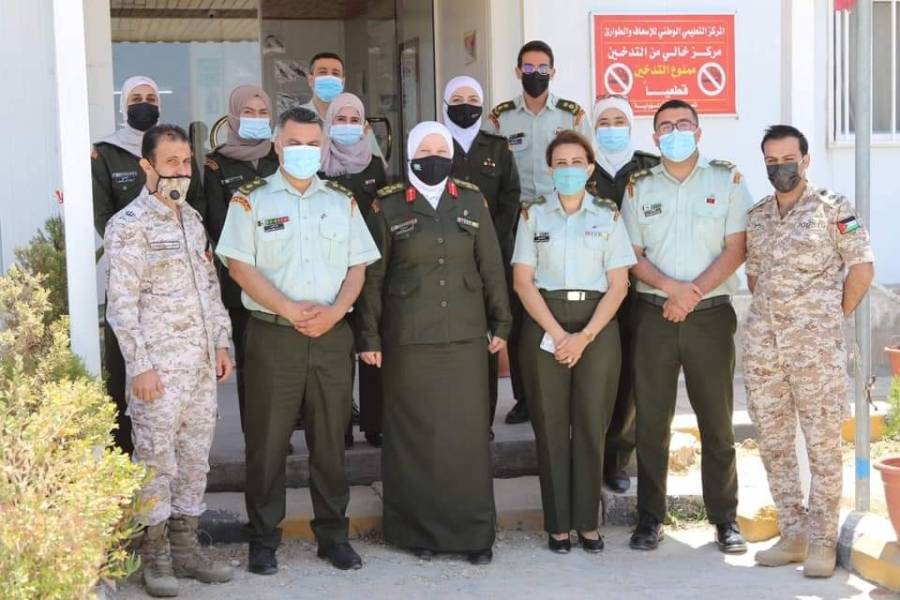 أفتتاح دوره  انعاش  حديثي الولاده والخداج  لأطباء  الأطفال في الخدمات الطبية الملكية...صور