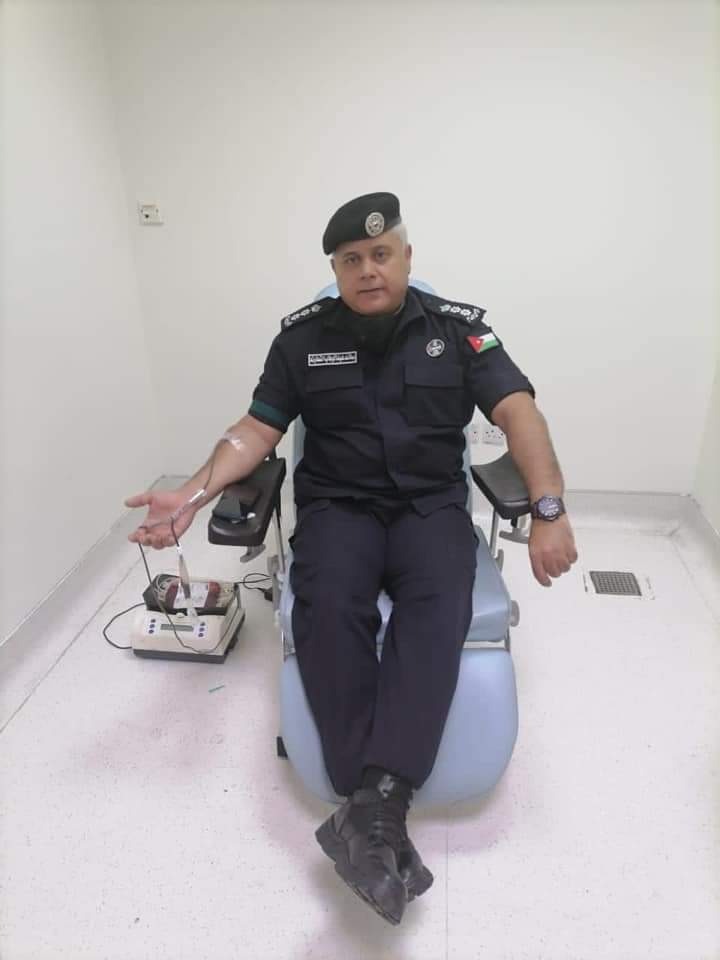 مرتبات الأمن العام تشارك بحملة التبرع بالدم بمناسبة اليوم العالمي للتبرع بالدم