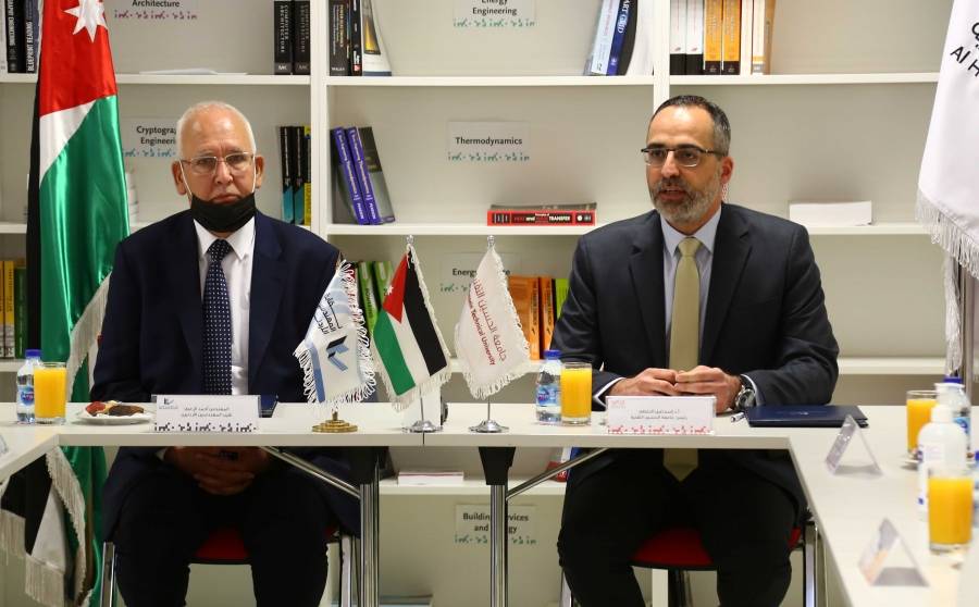 اتفاقية تعاون بين نقابة المهندسين وجامعة الحسين التقنية.. صور