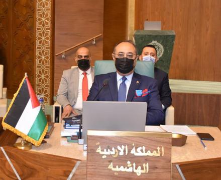 Dudin calls for intensified role of Arab media in defending Palestinian cause