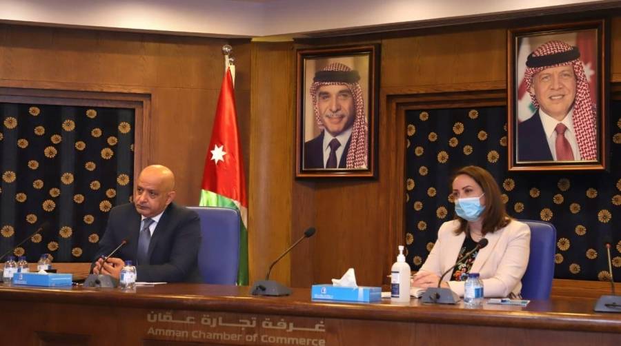 وزيرة الصناعة والتجارة تلتقي نقابة تجار المواد الغذائية..( صور )