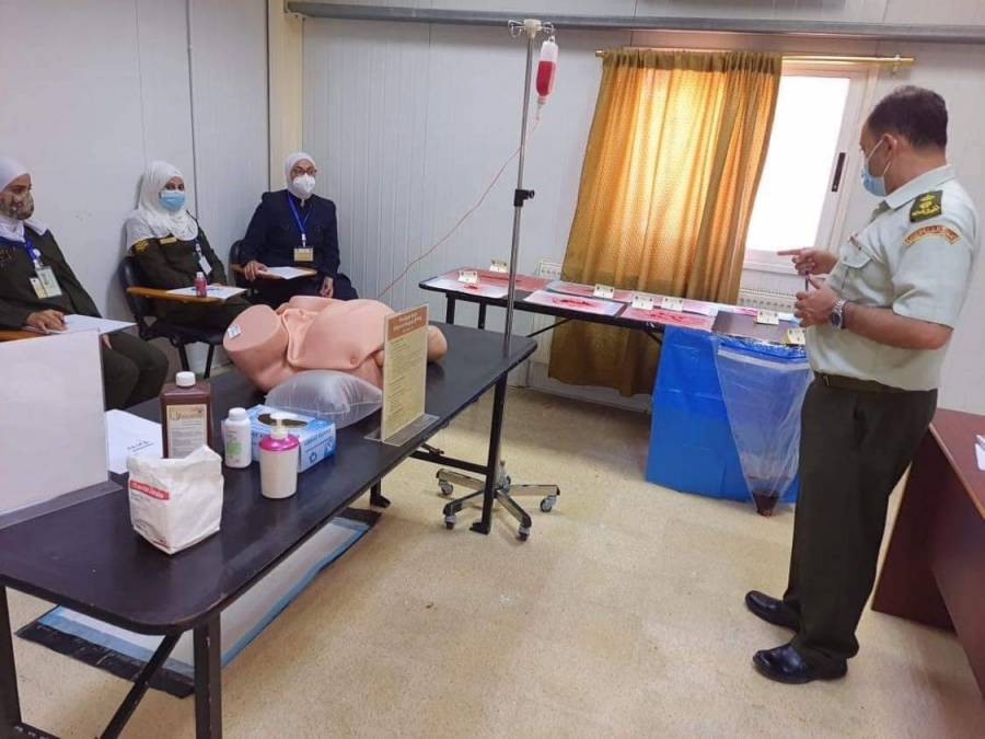 اختتام دورة انعاش الحياة التأسيسية للحوامل في المركز التعليمي الوطني للإسعاف والطوارئ ...صور