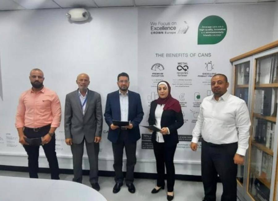 عقد جماعي لـ الصناعات الغذائية يتضمن مكافأة بقيمة 200 دينار لعمال شركة كراون