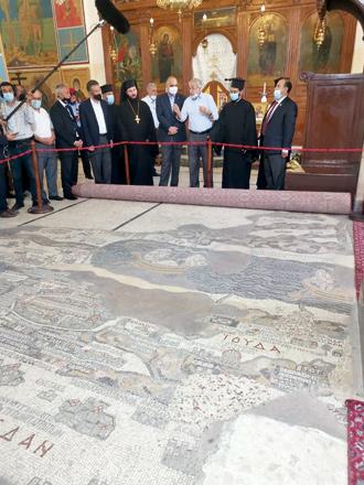 PM checks on projects in Madaba