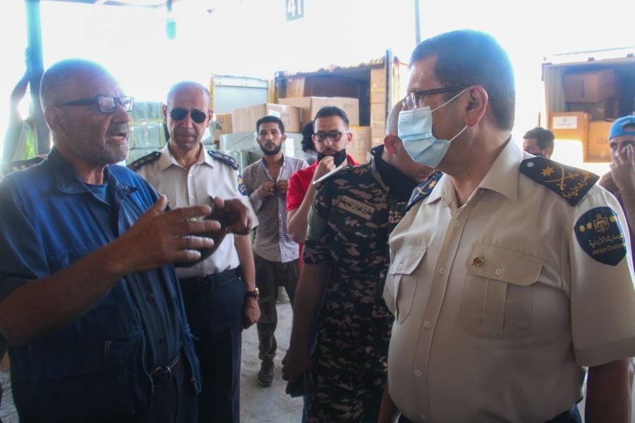 القضاة يعقد اجتماعات في ميناء الحاويات وغرفة تجارة العقبة.. صور