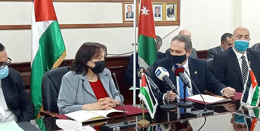 Jordanian, Palestinian health ministries sign cooperation agreement