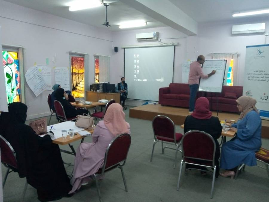 اختتام برنامج تدريب تطوير المساحات والممارسات في المجتمعات المضيفة في المفرق