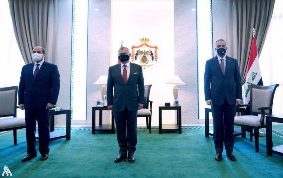الكاظمي للملك والسيسي: مرحباً بكم في عراقكم