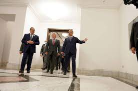 عاجل: الملك يلتقي الرئيس المصري في بغداد