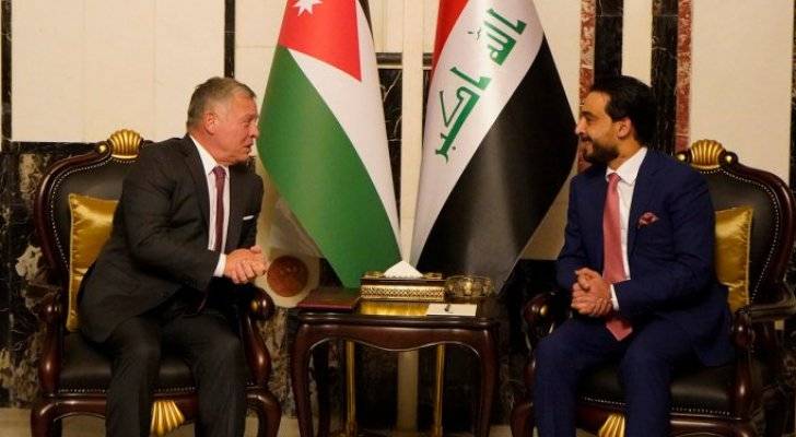 الملك يلتقي رئيس مجلس النواب العراقي