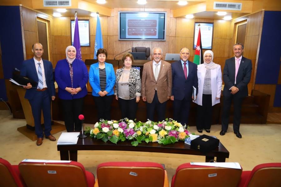 صاحبة السمو الملكي الاميرة منى الحسين ترعى ملتقى عمان الاهلية بعنواندور الهاشميين في بناء مهنة التمريض للوصول الى العالمية